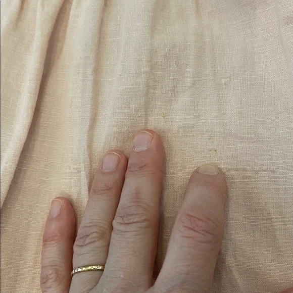 GAP linen blend broderie anglaise high neck sundress XL TALL - Picture 10 of 10